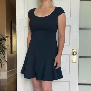 Ann Taylor Loft Navy Blue petites dress
